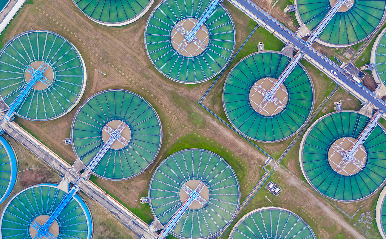 Drinking water treatment plant.