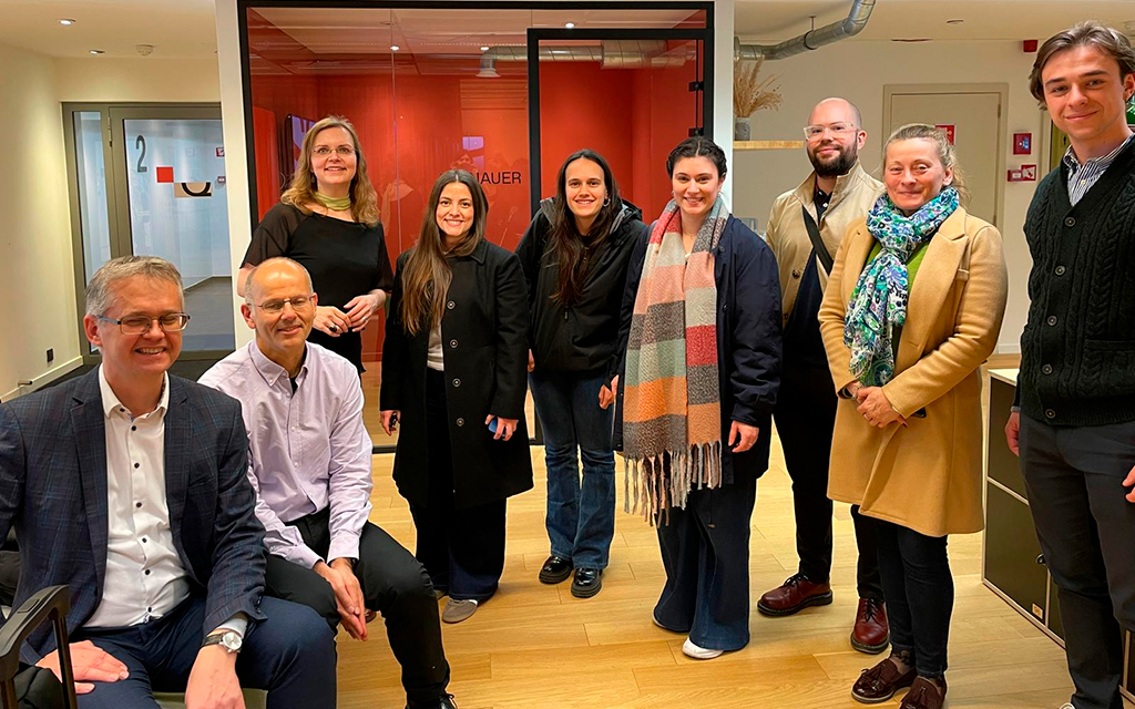 Coordinators and participants of the project attending the event. Anastasia Perouli (ART) representing NIAGARA. 